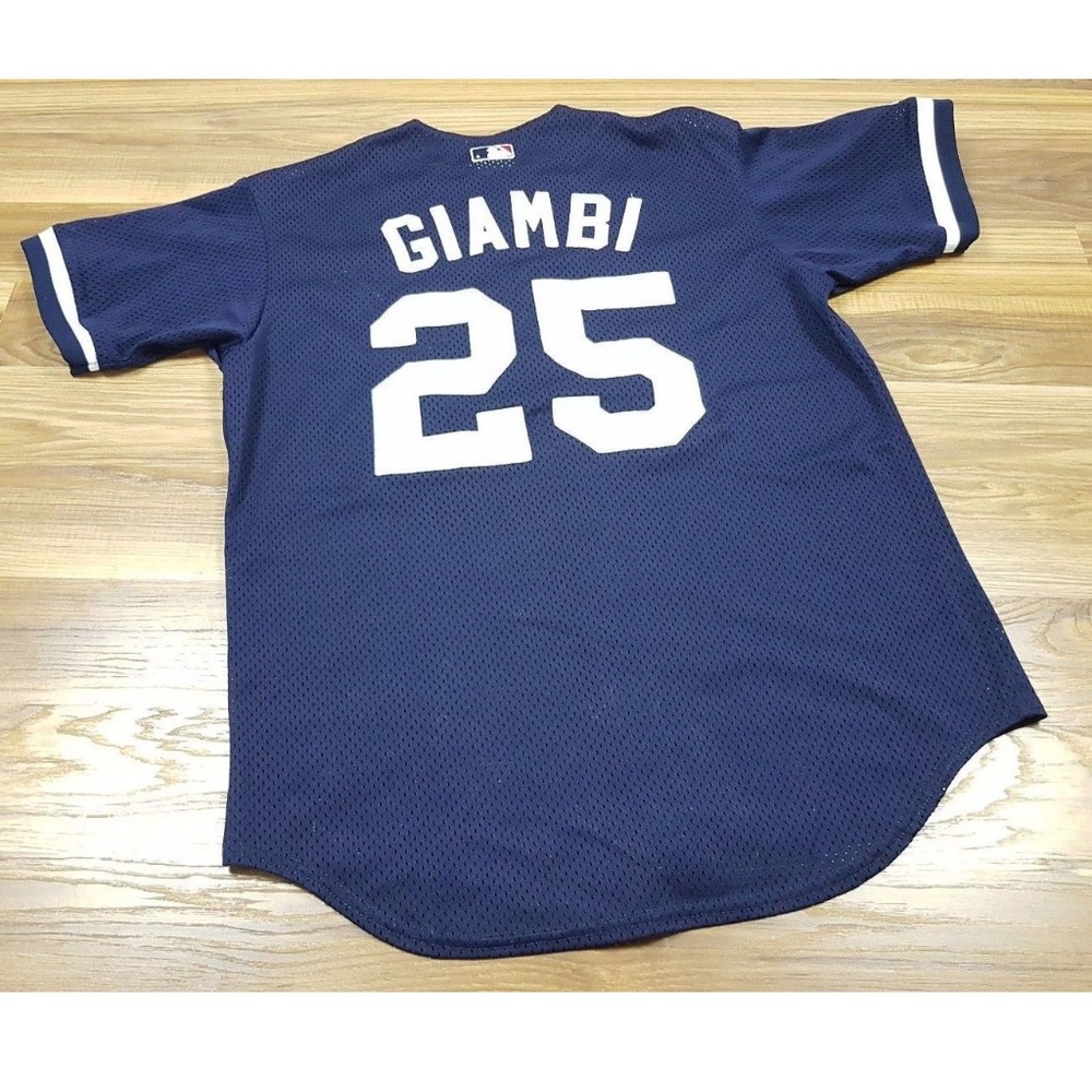 Vintage x Majestic Yankees Giambi Jersey Sz Medium